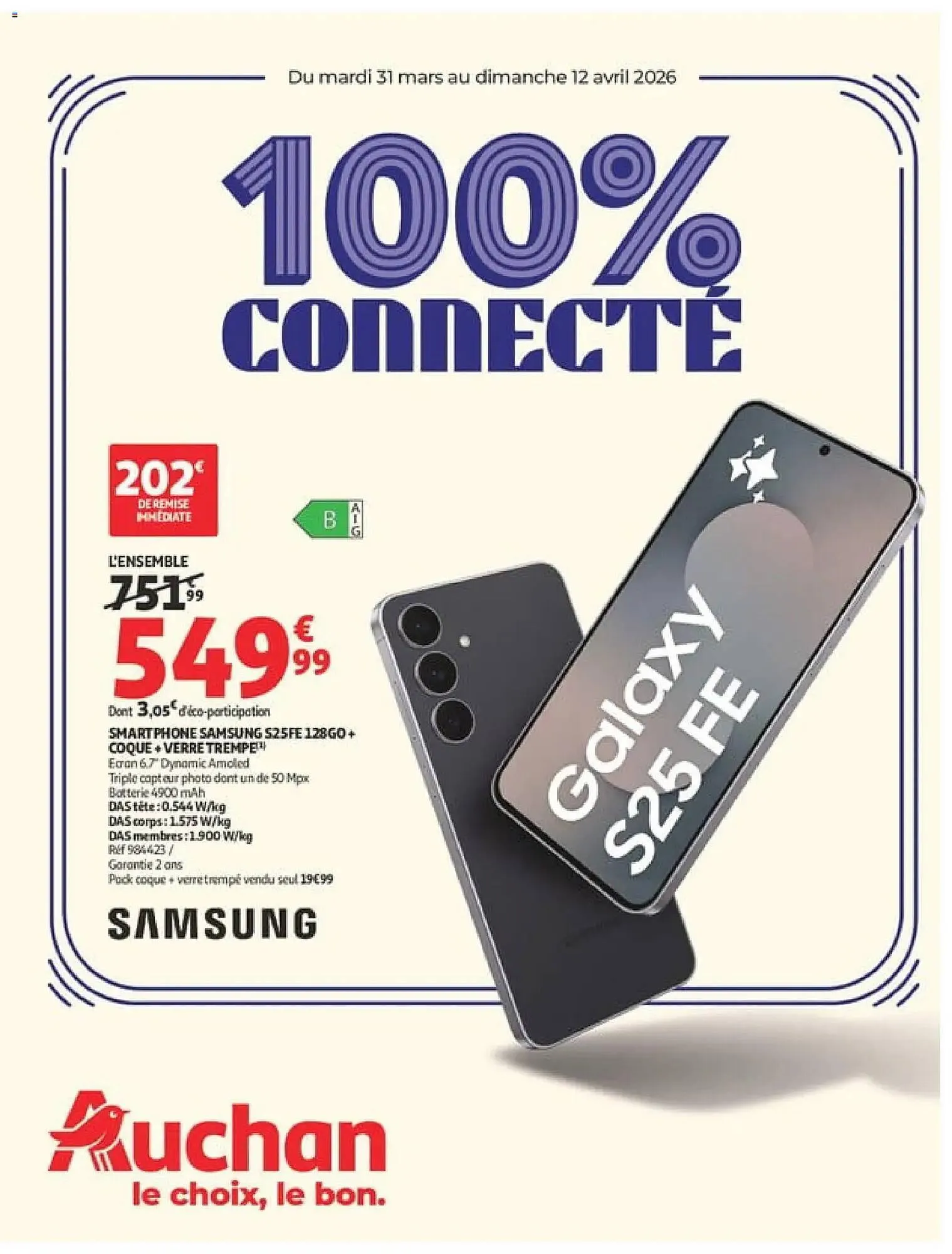 Catalogue Auchan du 31 mars au 12 avril 2026 - Catalogue page 1