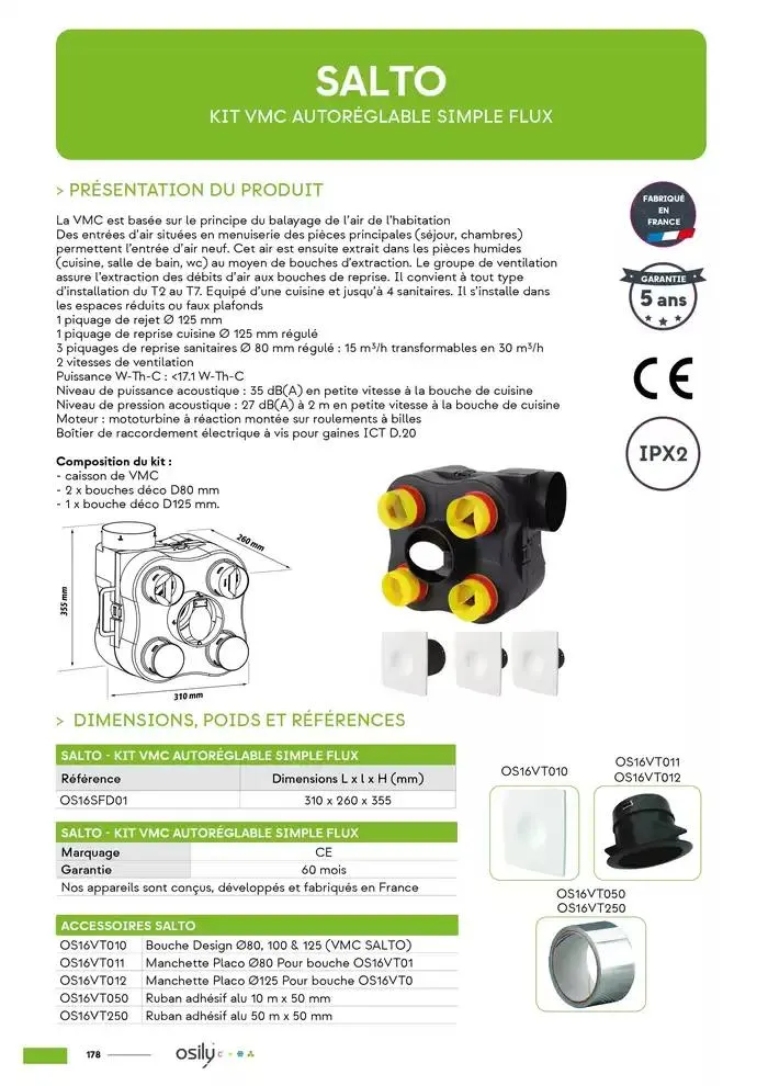 Catalogue Osily 2025 du 4 mars au 31 décembre 2025 - Catalogue page 180