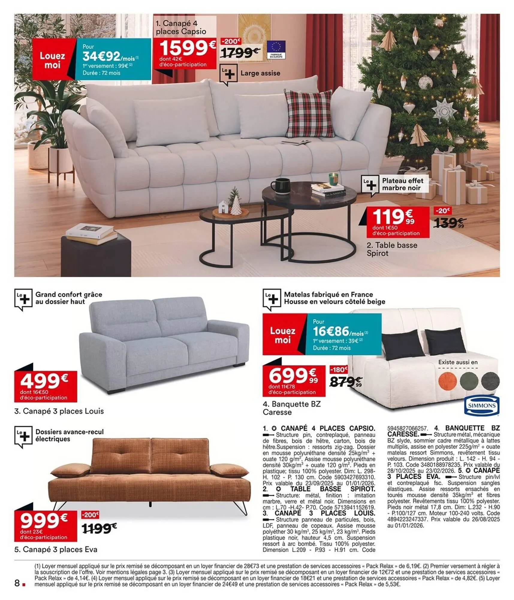 Catalogue BUT du 28 octobre au 1 janvier 2026 - Catalogue page 8