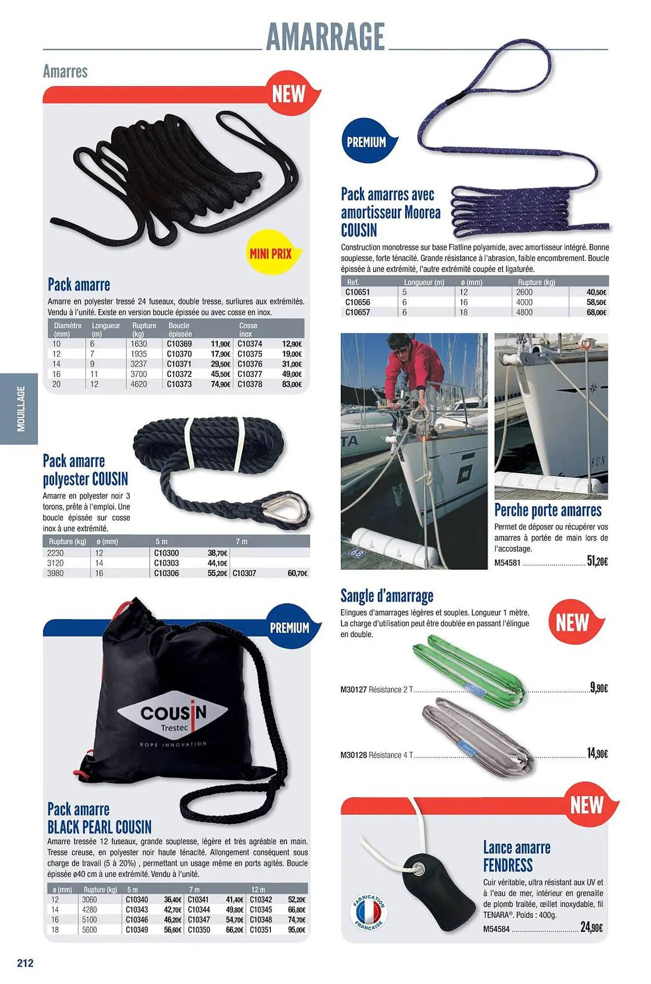 Catalogue Accastillage Diffusion du 1 mars au 31 décembre 2023 - Catalogue page 214