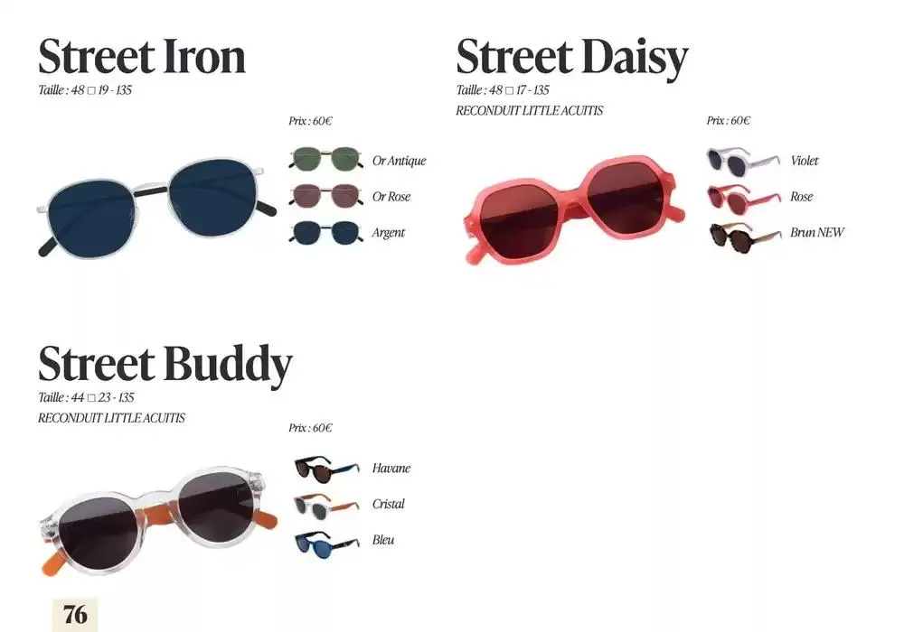 Lookbook Solaires 2025 du 19 février au 31 décembre 2025 - Catalogue page 75