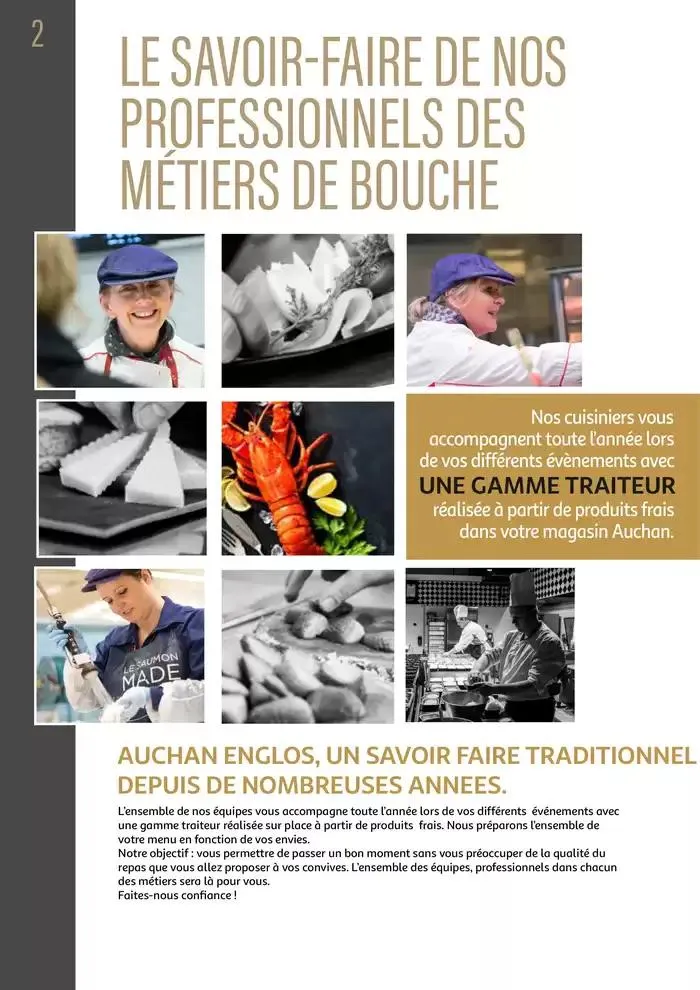 Auchan : Le traiteur d'ENGLOS du 9 avril au 31 août 2025 - Catalogue page 2