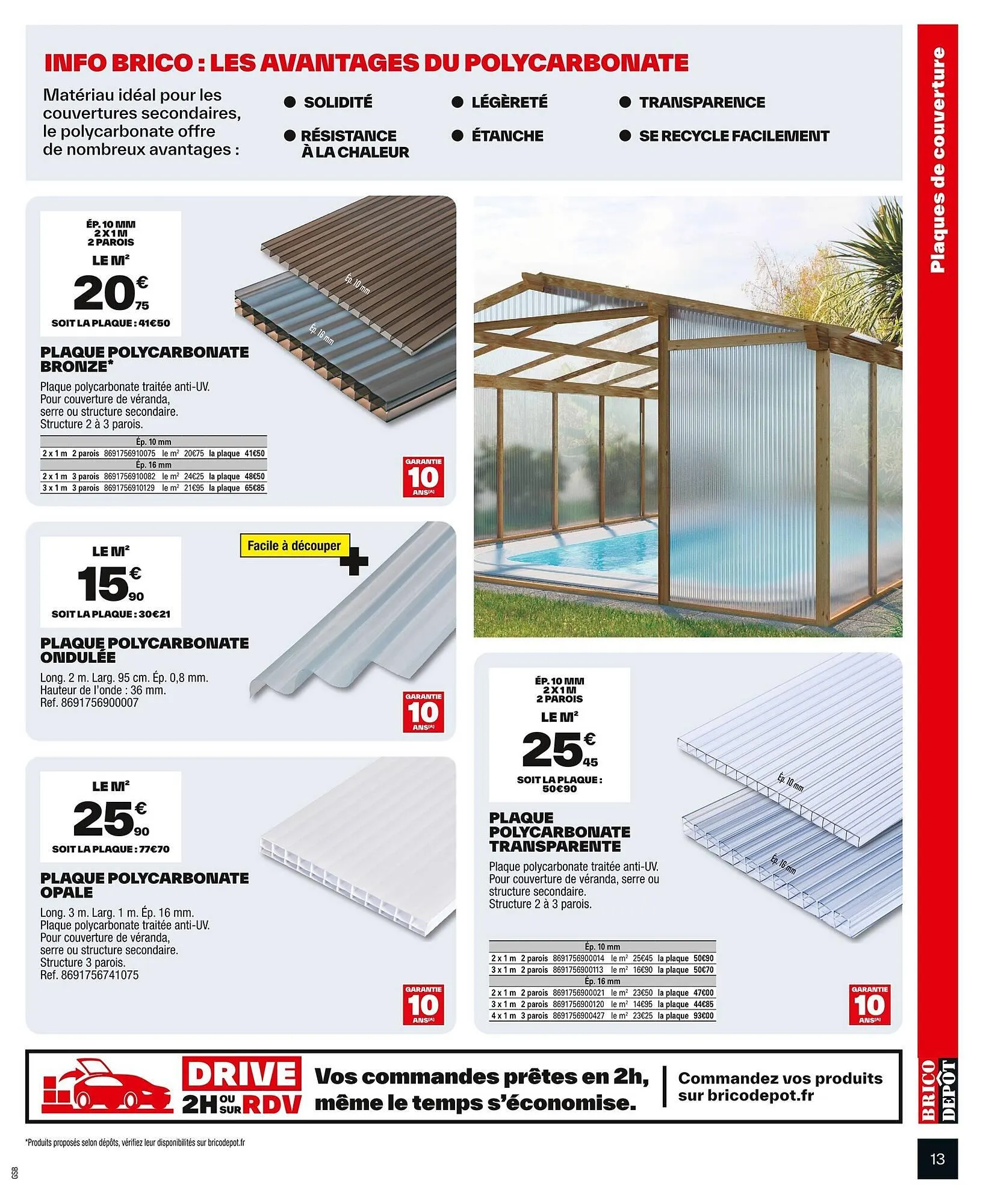 Catalogue Brico Dépôt du 20 juin au 3 juillet 2025 - Catalogue page 13