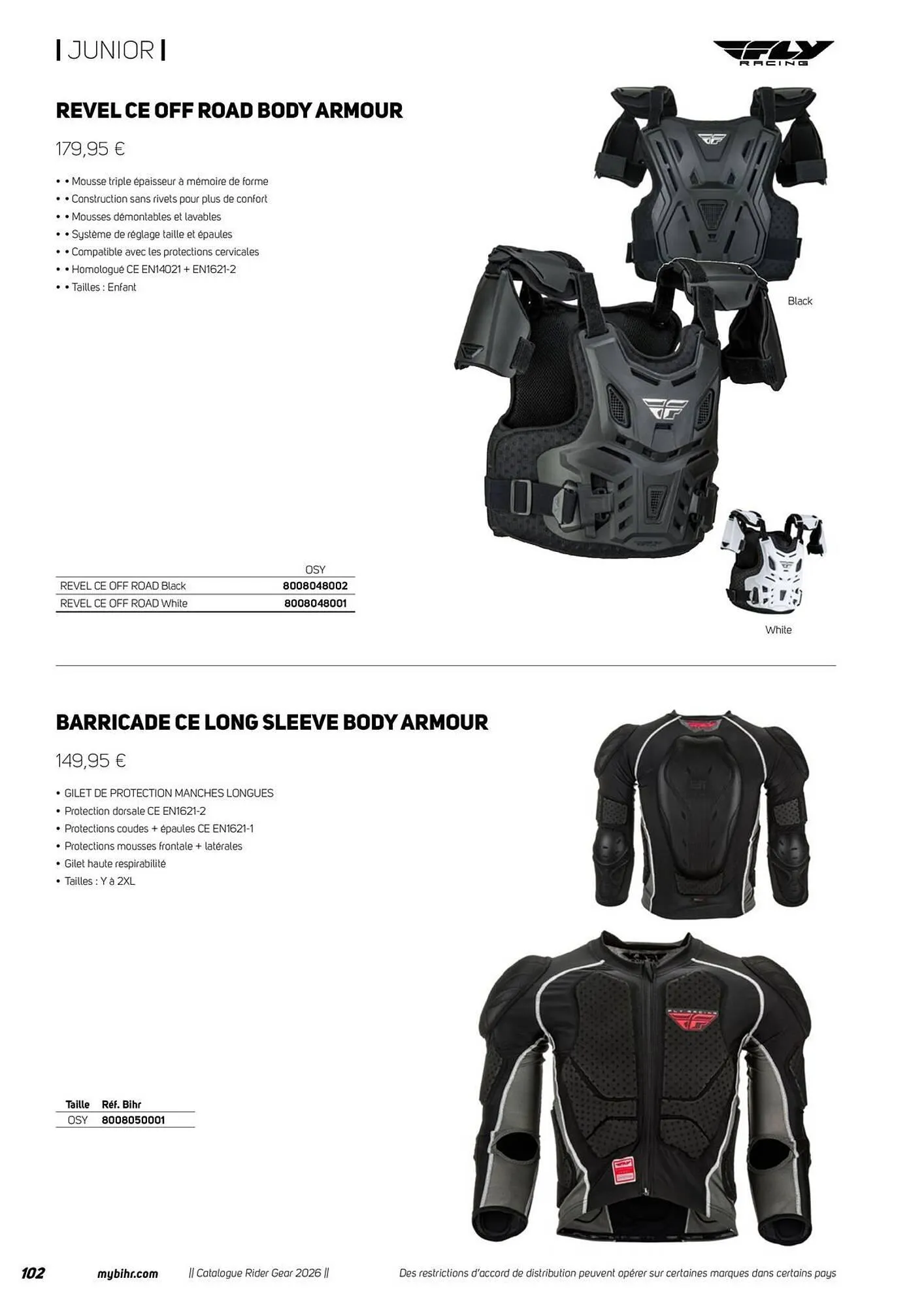 Catalogue Bihr du 1 janvier au 31 janvier 2026 - Catalogue page 102