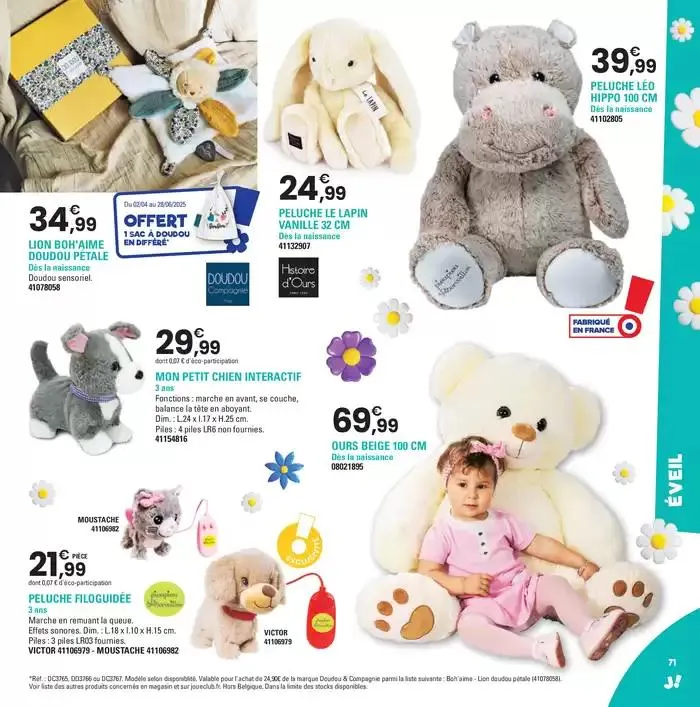 PRINTEMPS 2025 du 2 avril au 28 juin 2025 - Catalogue page 71