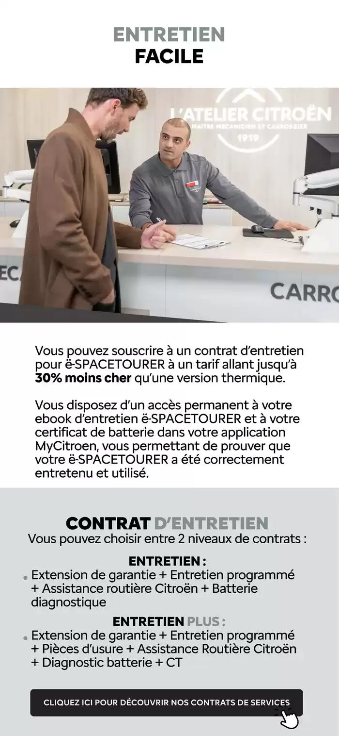 Citroën NOUVEAU Ë-SPACETOURER ÉLECTRIQUE C-BOOK du 15 janvier au 15 janvier 2026 - Catalogue page 20
