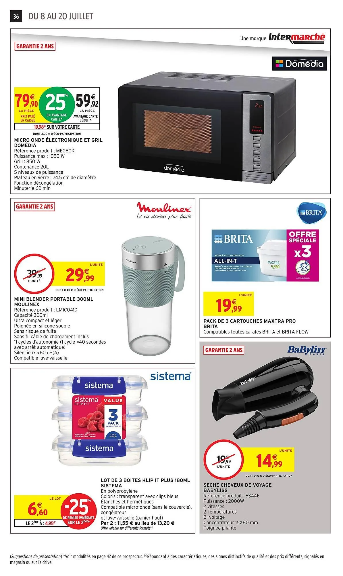 Catalogue Intermarché du 8 juillet au 20 juillet 2025 - Catalogue page 26