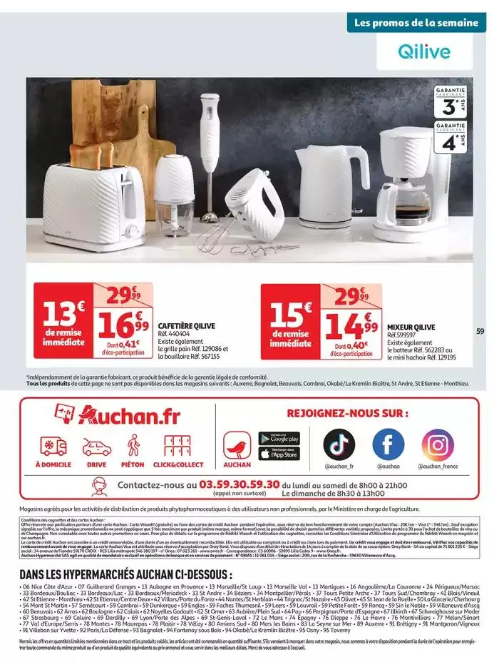 Des prix aussi bas, c'est le top du 8 avril au 21 avril 2025 - Catalogue page 61