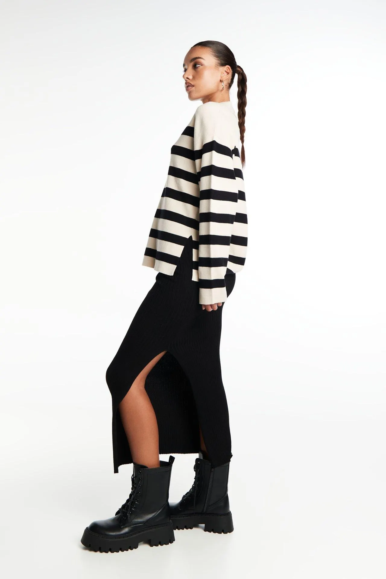 Pull avec motif Ajour