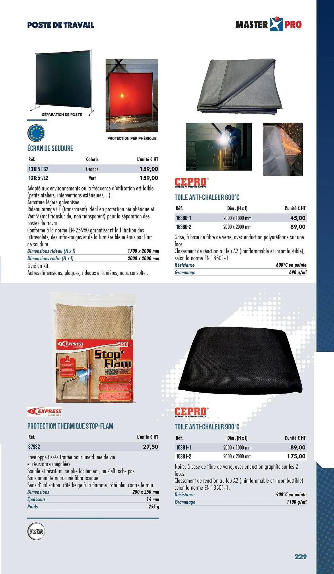 Catalogue Master Pro du 3 mars au 31 décembre 2025 - Catalogue page 231