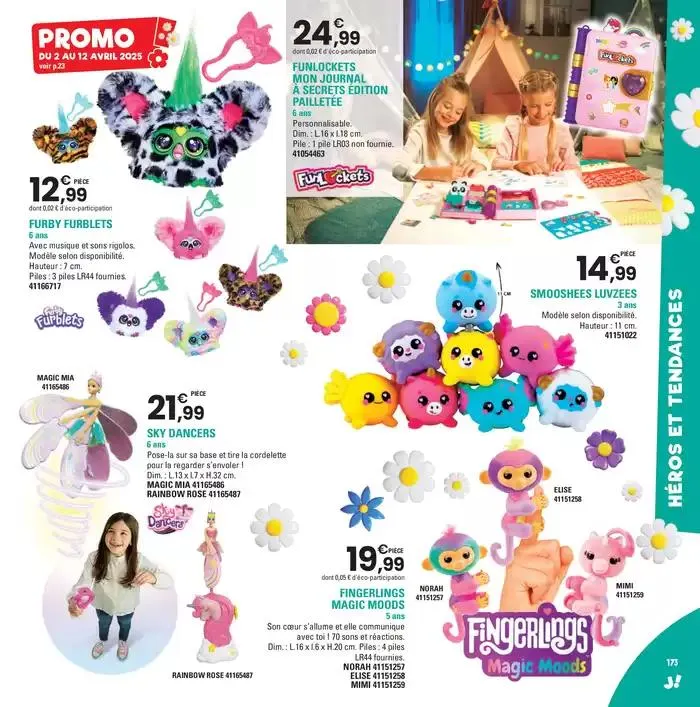 PRINTEMPS 2025 du 2 avril au 28 juin 2025 - Catalogue page 173