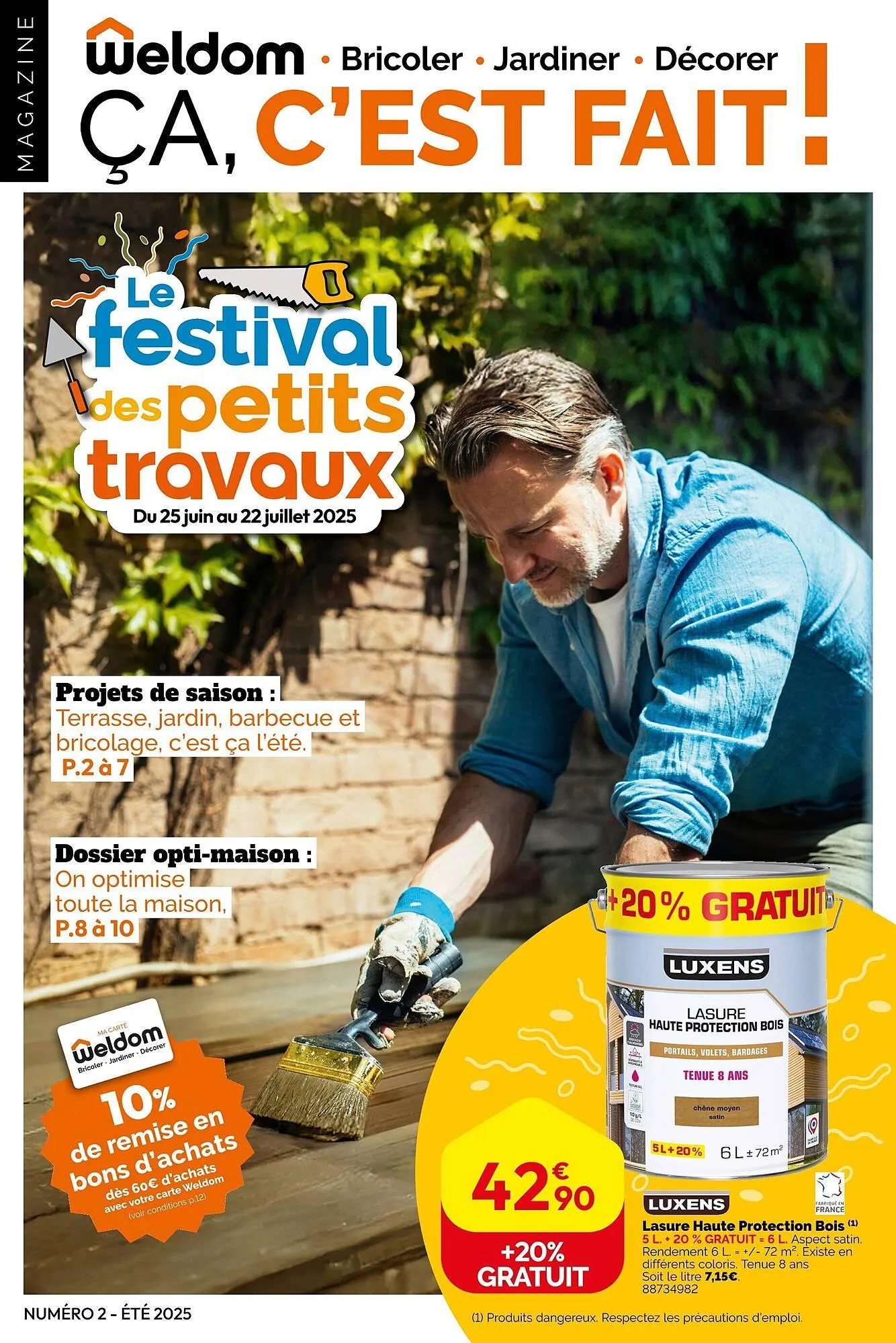 Catalogue Weldom du 25 juin au 22 juillet 2025 - Catalogue page 1