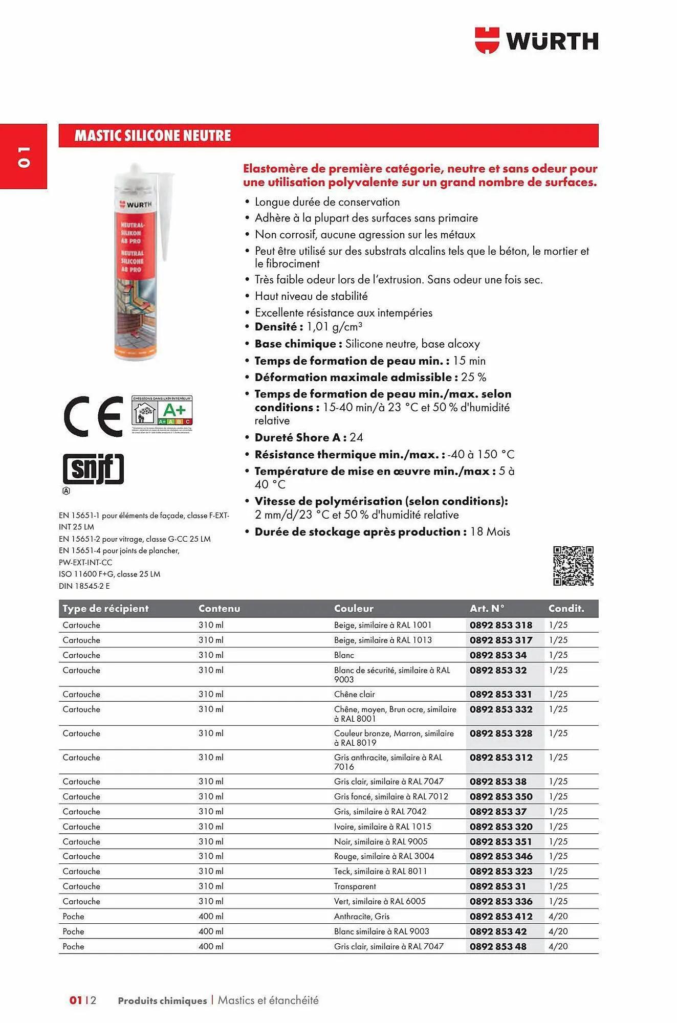 Catalogue Würth du 29 décembre au 31 décembre 2023 - Catalogue page 10