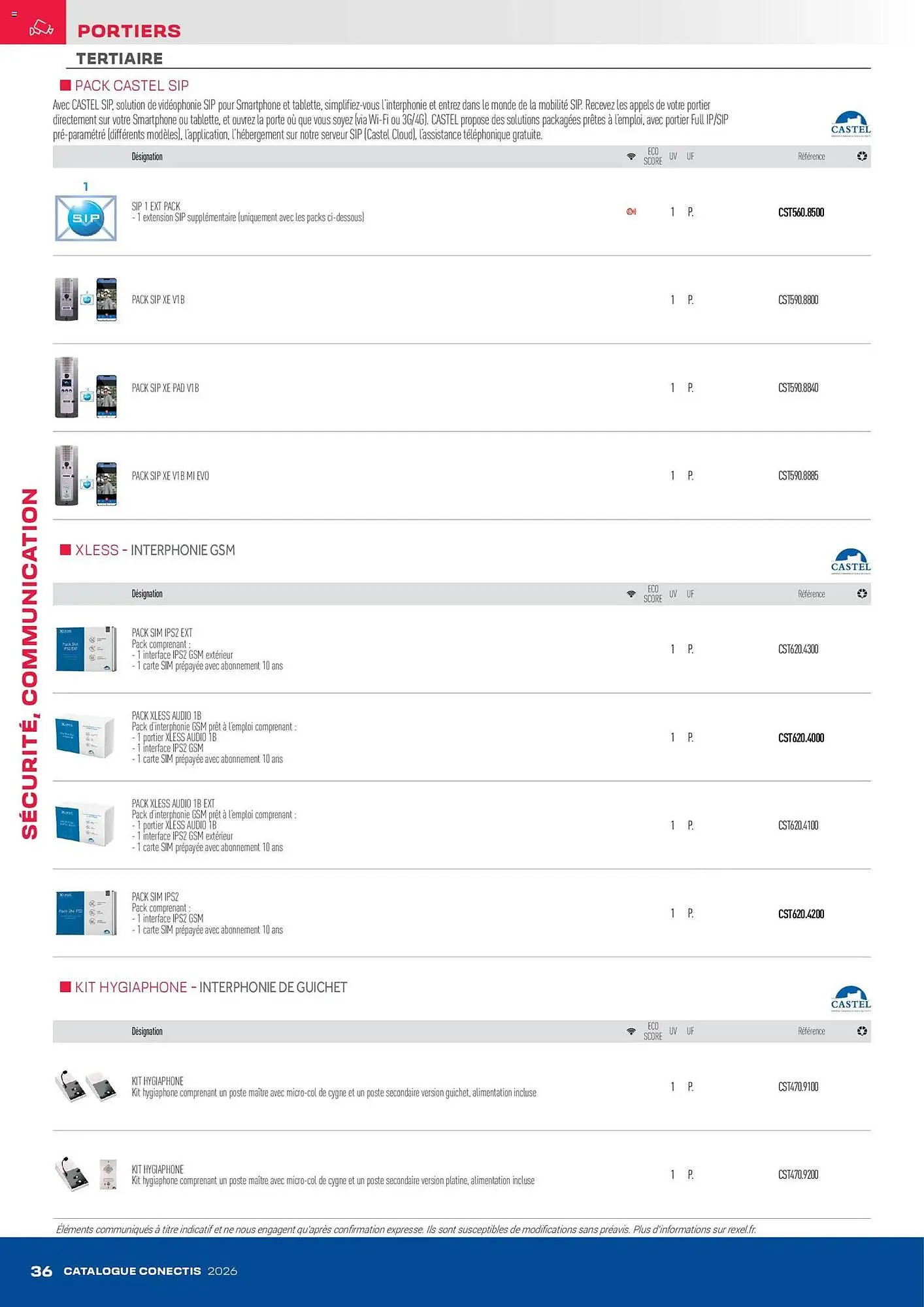 Catalogue Rexel du 10 avril au 31 décembre 2026 - Catalogue page 36