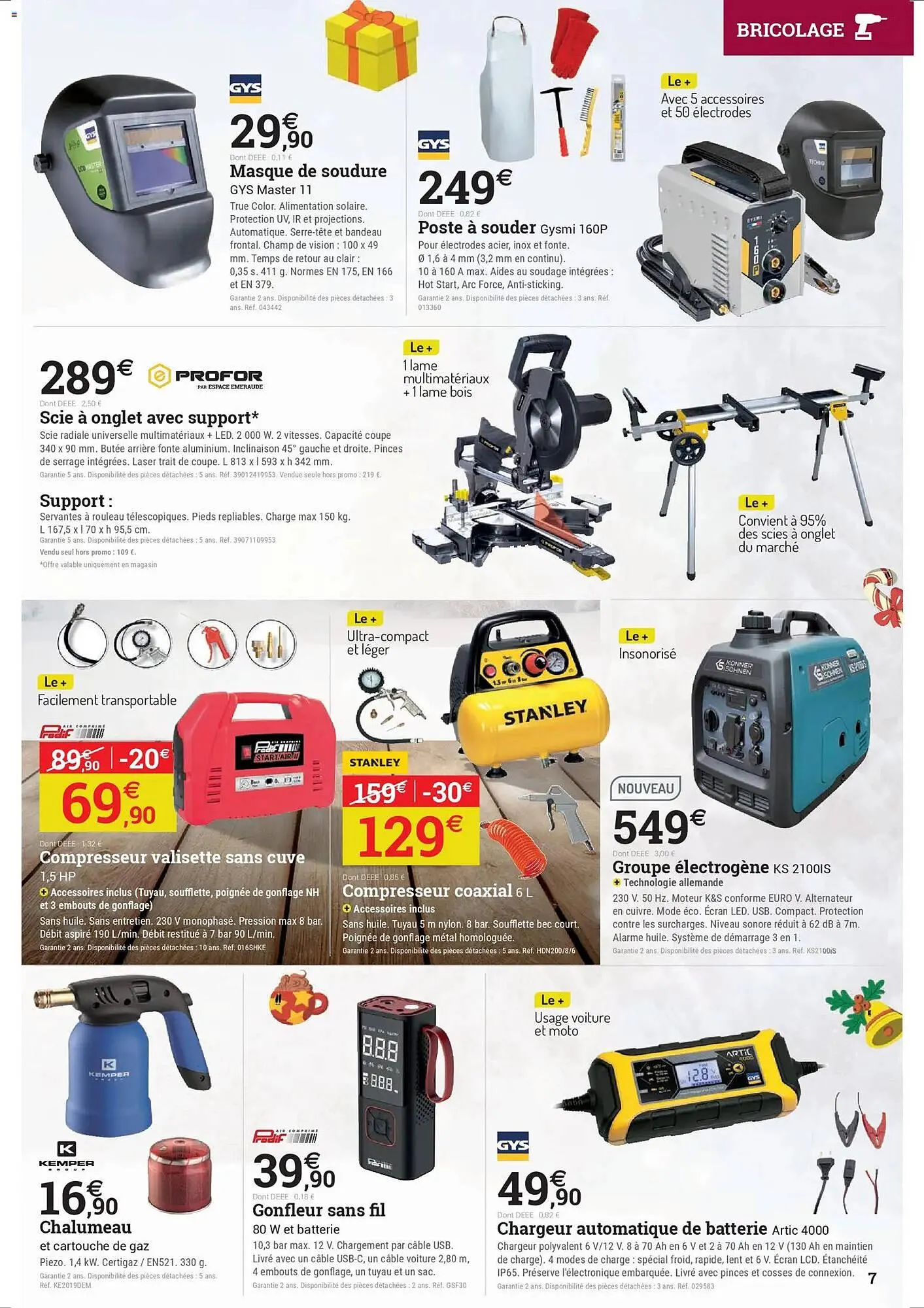 Catalogue Espace emeraude du 26 novembre au 24 décembre 2025 - Catalogue page 7