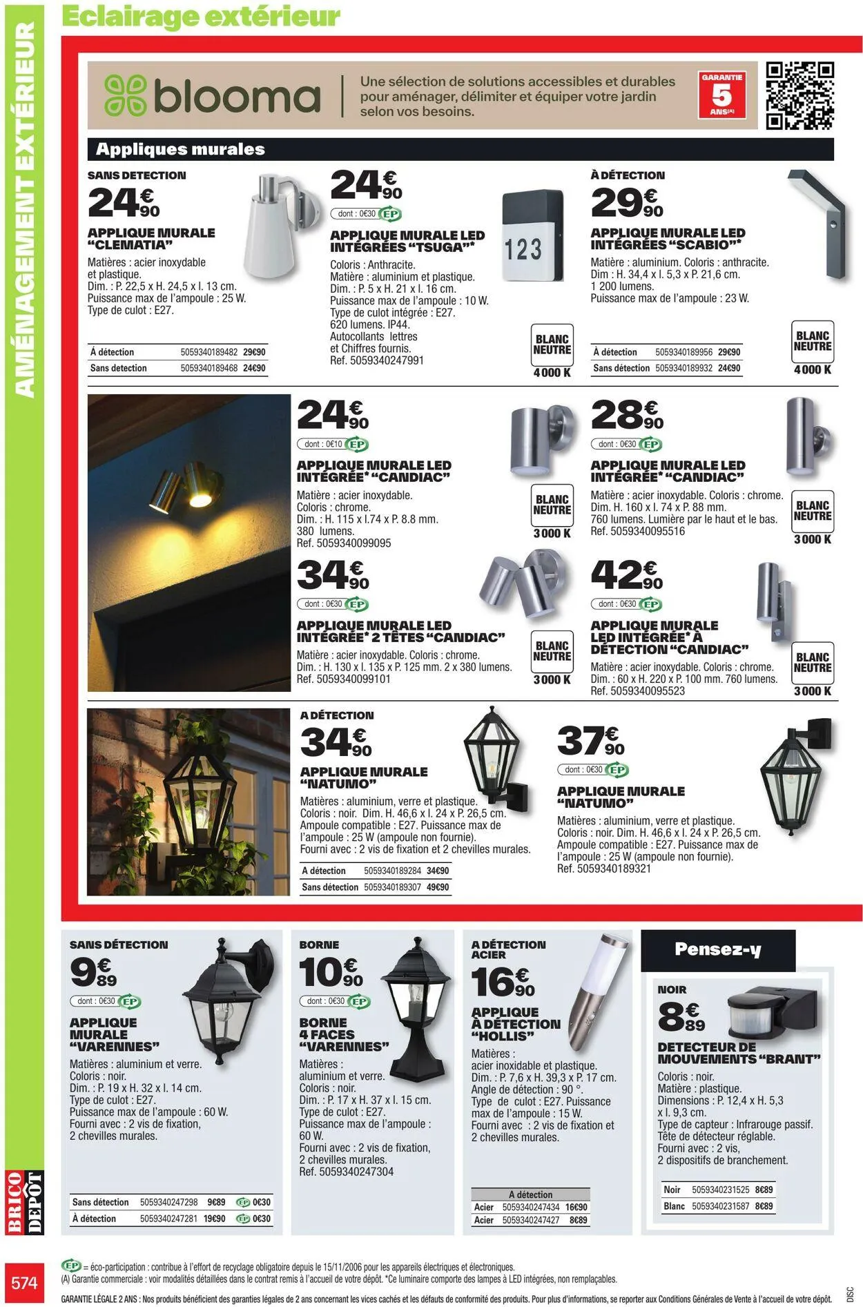 Brico Dépôt Catalogue actuel du 24 mars au 31 juillet 2025 - Catalogue page 574