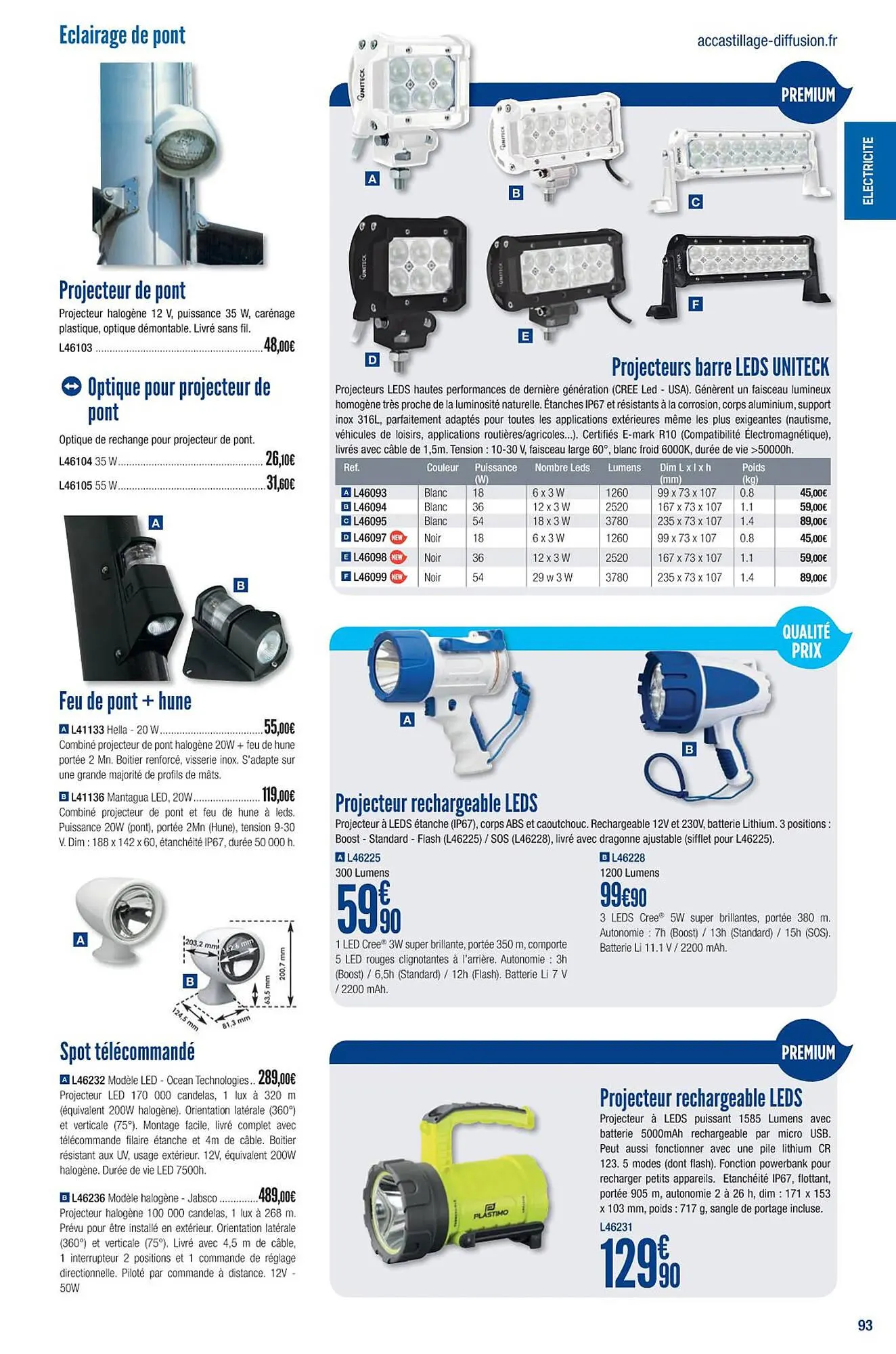 Catalogue Accastillage Diffusion du 1 mars au 31 décembre 2023 - Catalogue page 95