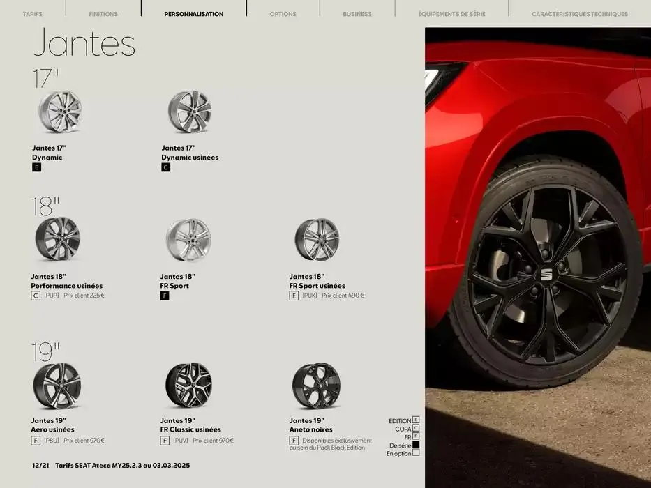SEAT Ateca du 5 mars au 5 mars 2026 - Catalogue page 12