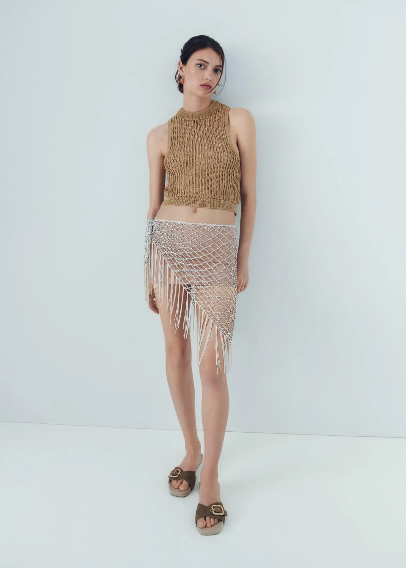 Sandali pelle fibbia