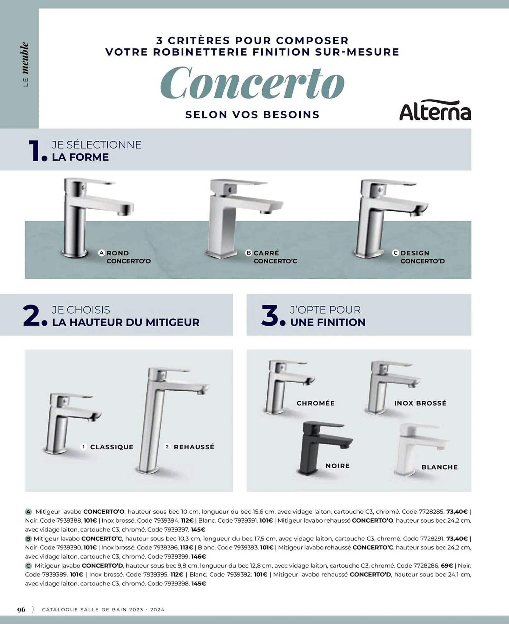 Catalogue Cedeo du 6 juillet au 31 décembre 2023 - Catalogue page 96