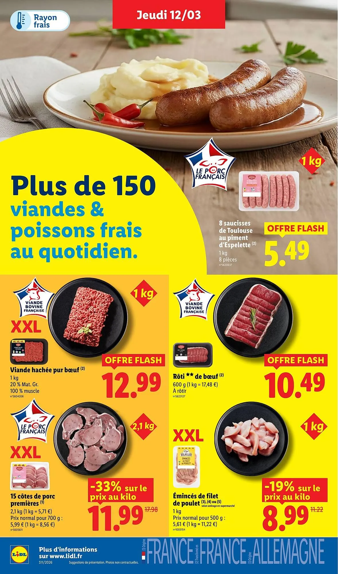 Catalogue Lidl du 12 mars au 18 mars 2026 - Catalogue page 6