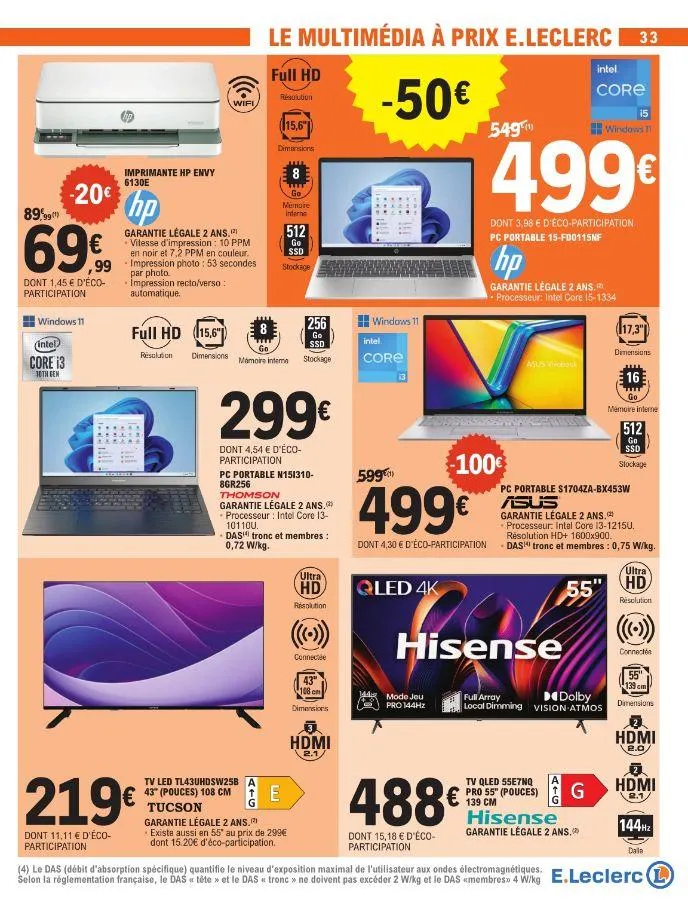 E. Leclerc du 13 mai au 24 mai 2025 - Catalogue page 33