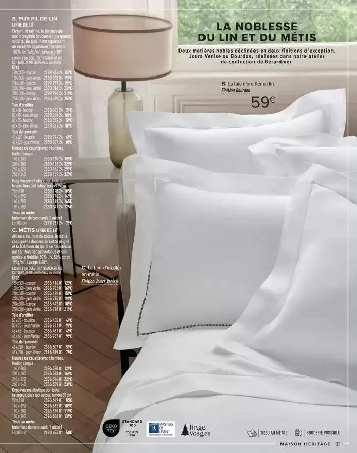 PRINTEMPS - ÉTÉ 2025 du 5 février au 31 août 2025 - Catalogue page 39