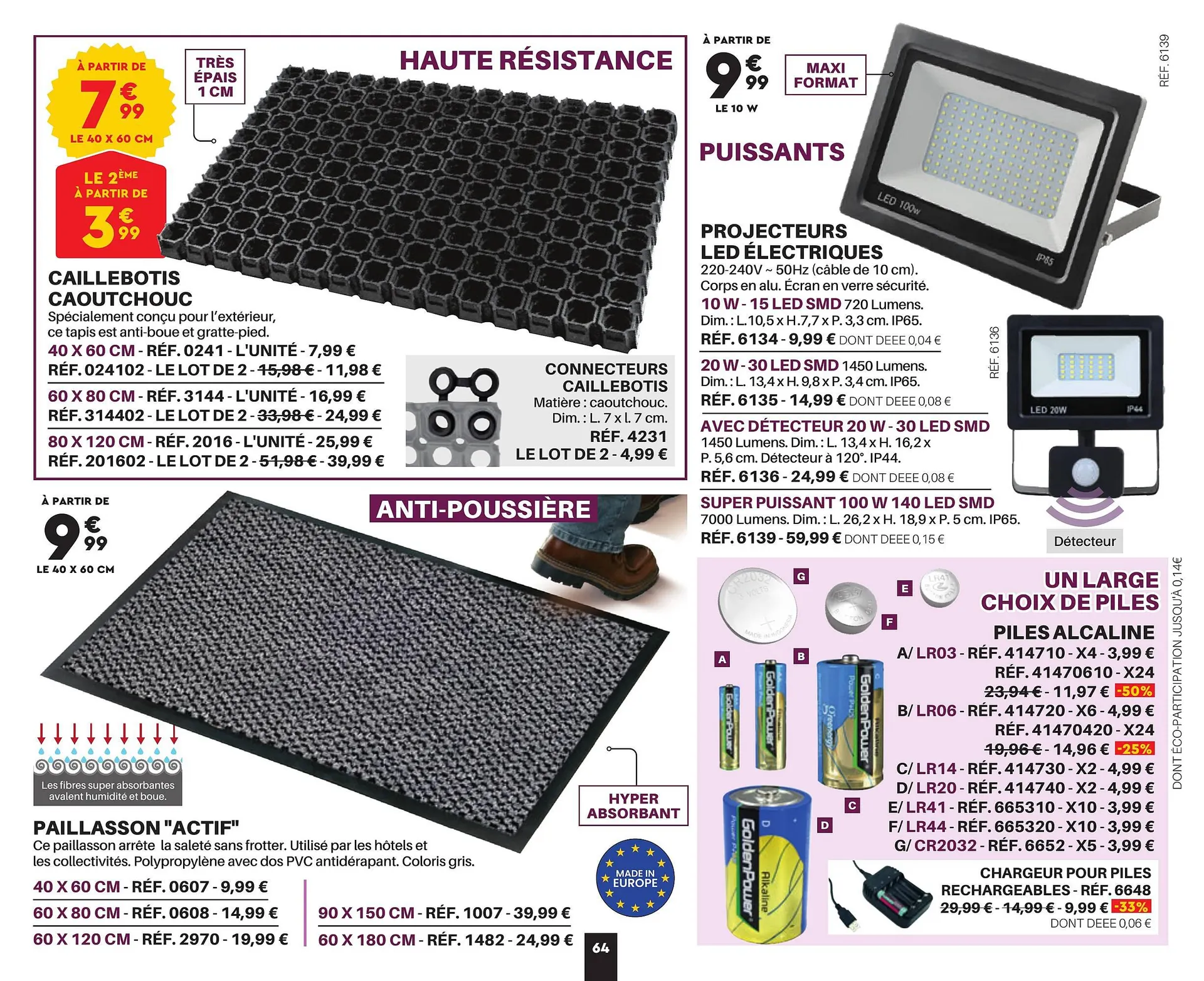 Catalogue Shopix du 21 juillet au 12 août 2023 - Catalogue page 64