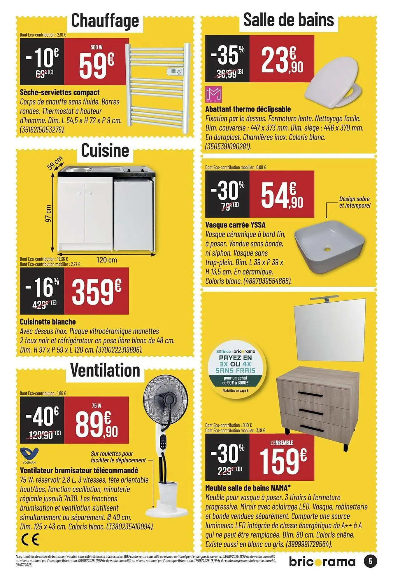 Catalogue Bricorama du 20 août au 31 août 2025 - Catalogue page 5