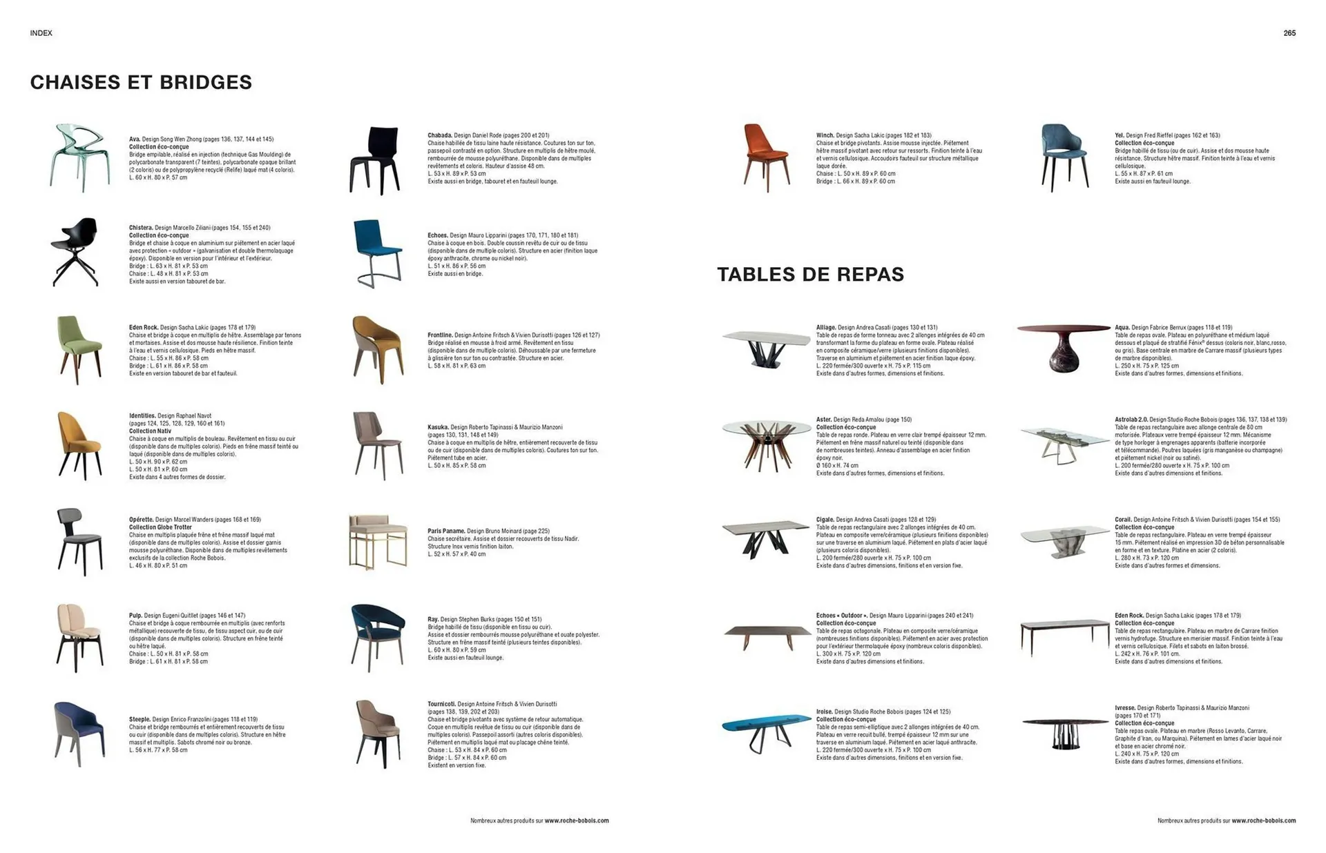 Catalogue Roche Bobois du 8 janvier au 1 janvier 2026 - Catalogue page 134