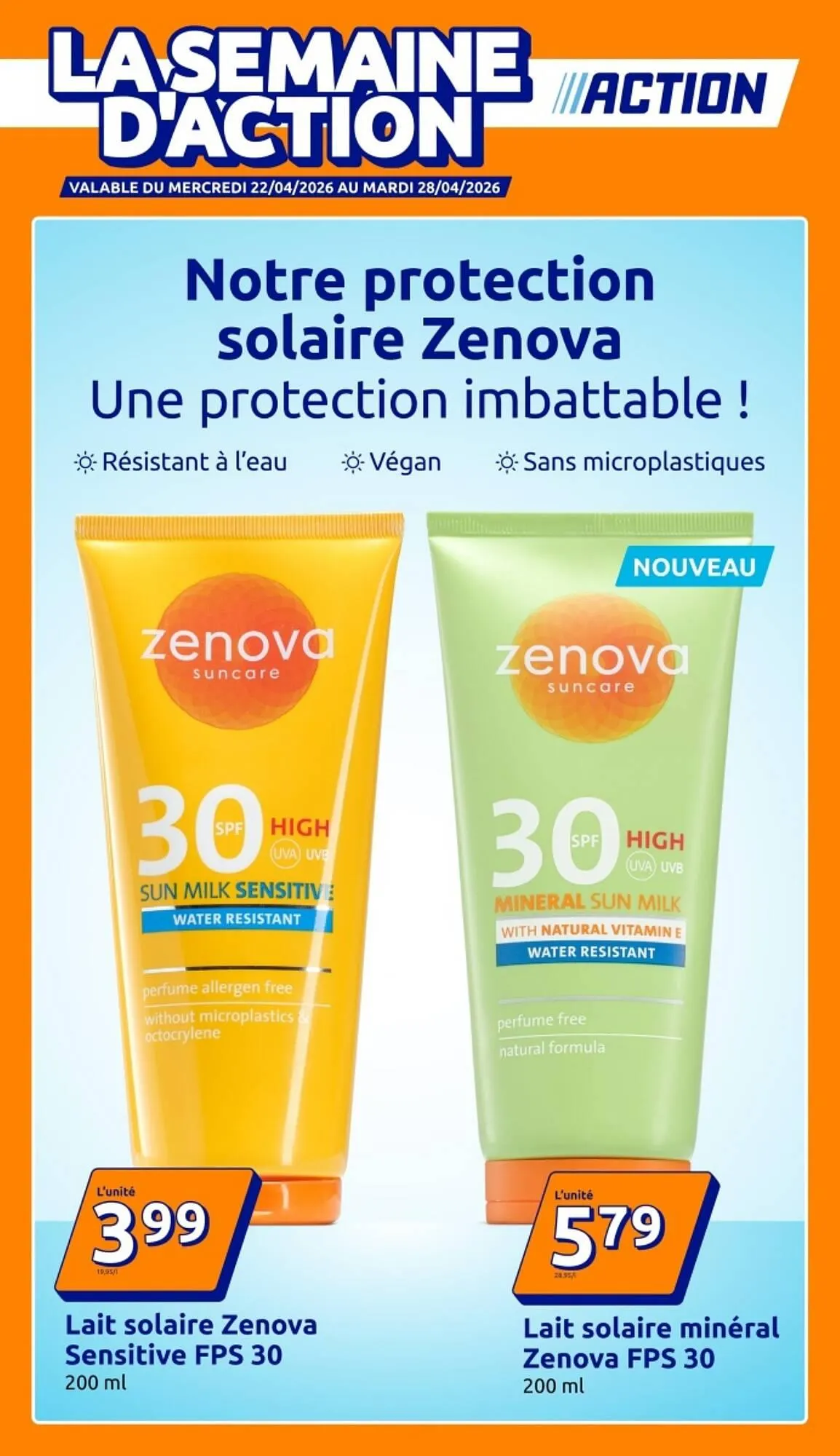 Catalogue Action du 22 avril au 28 avril 2026 - Catalogue page 1