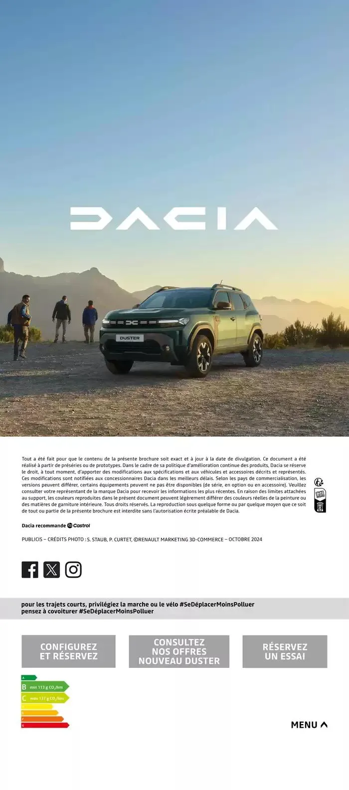 Dacia Nouveau Duster du 12 novembre au 12 novembre 2025 - Catalogue page 24