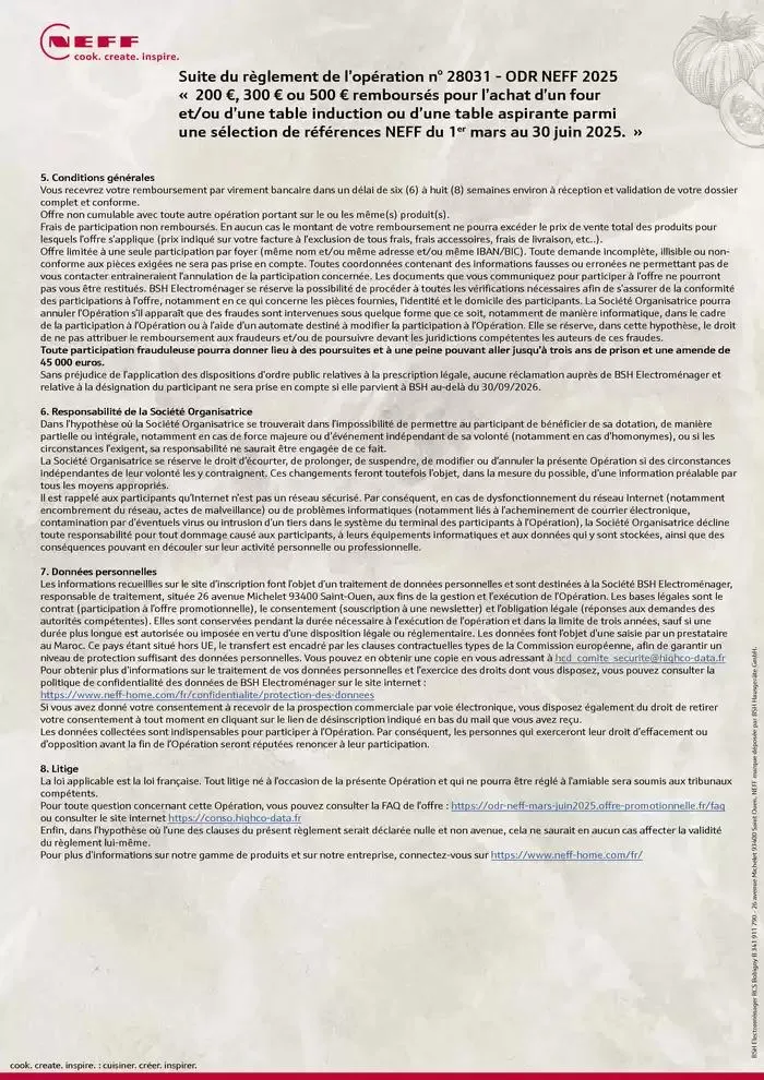 Jusqu'à 500€ remboursés du 25 mars au 30 juin 2025 - Catalogue page 3