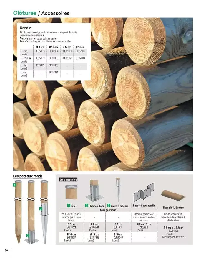 Aménagements Extérieurs 2025 du 1 janvier au 31 décembre 2025 - Catalogue page 34