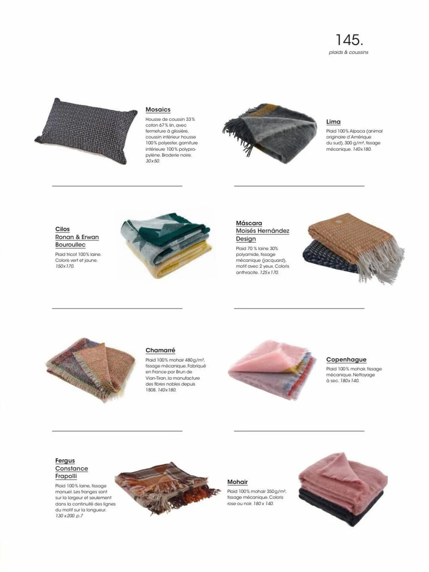 Catalogue Cinna du 5 janvier au 31 décembre 2023 - Catalogue page 145