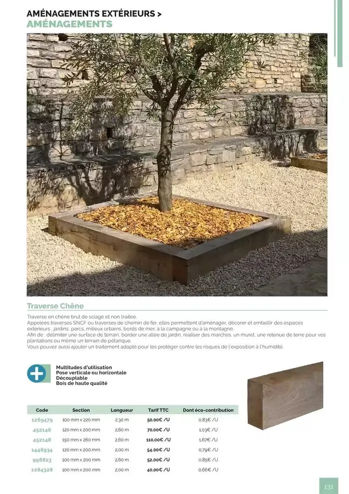 BOIS PANNEAUX 2025 2026 du 30 avril au 31 décembre 2026 - Catalogue page 131