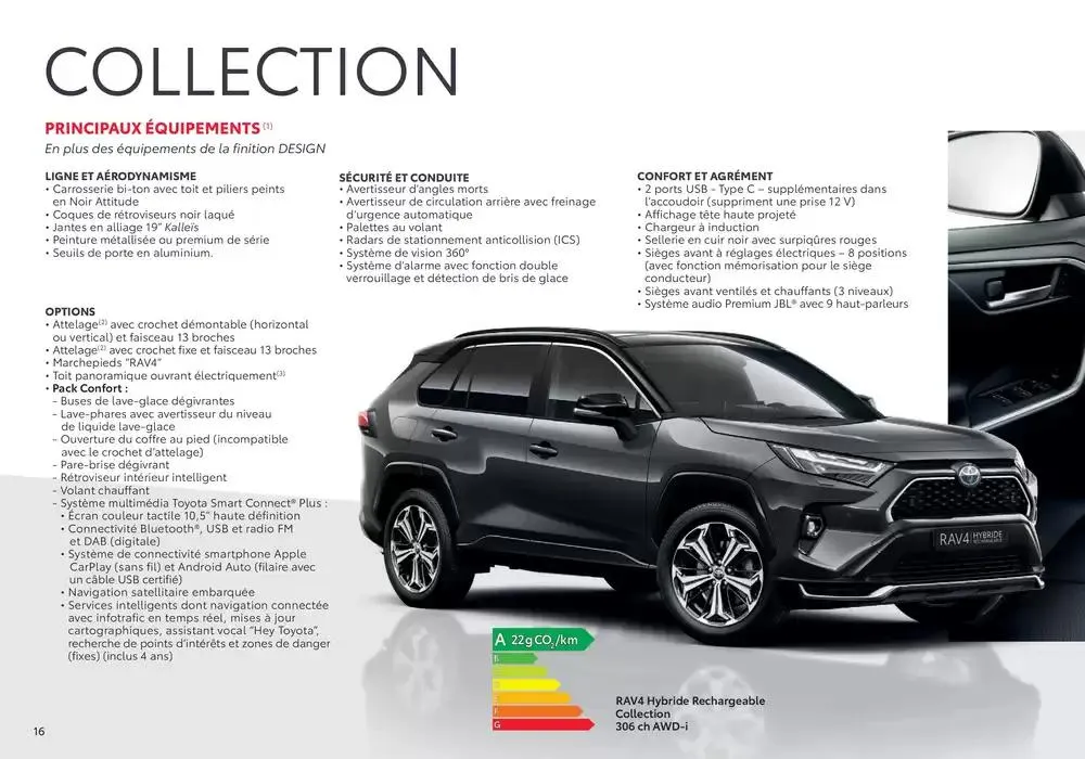 Toyota RAV4 Hybride Rechargeable du 27 janvier au 25 janvier 2026 - Catalogue page 16