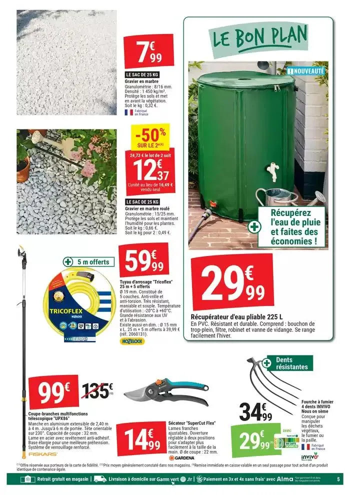 GAMM VERT MANIA du 19 mars au 30 mars 2025 - Catalogue page 5