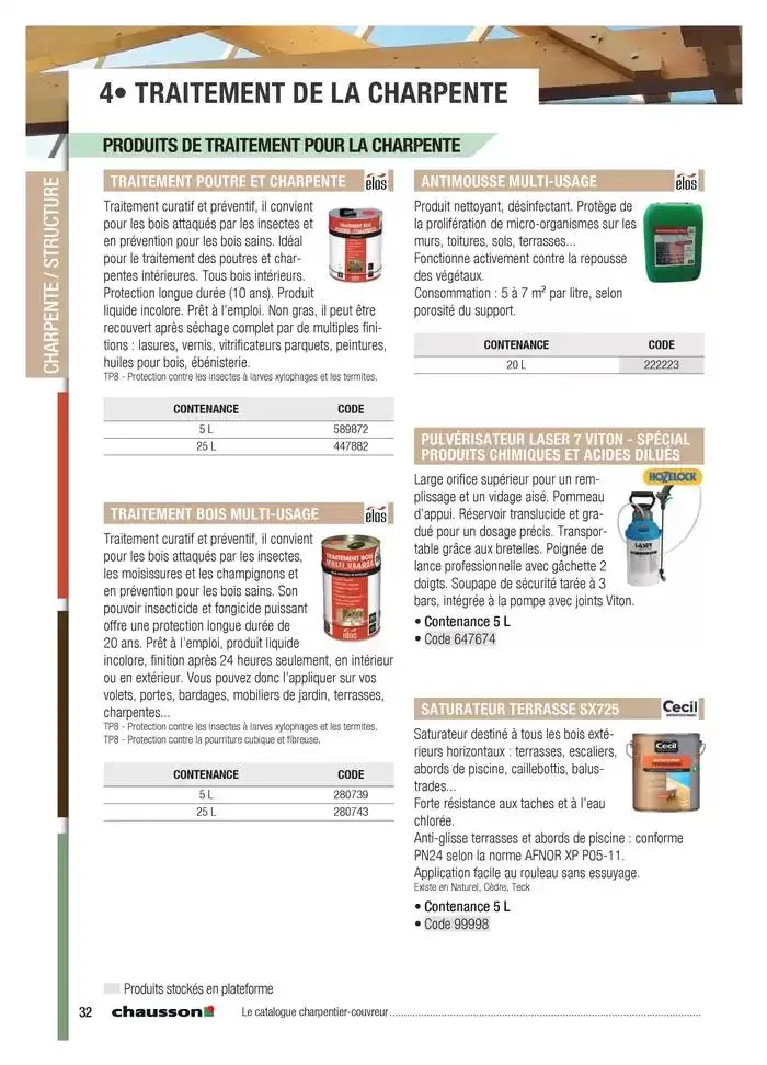 CHARPENTIER-COUVREUR 2025 du 1 janvier au 31 décembre 2025 - Catalogue page 4