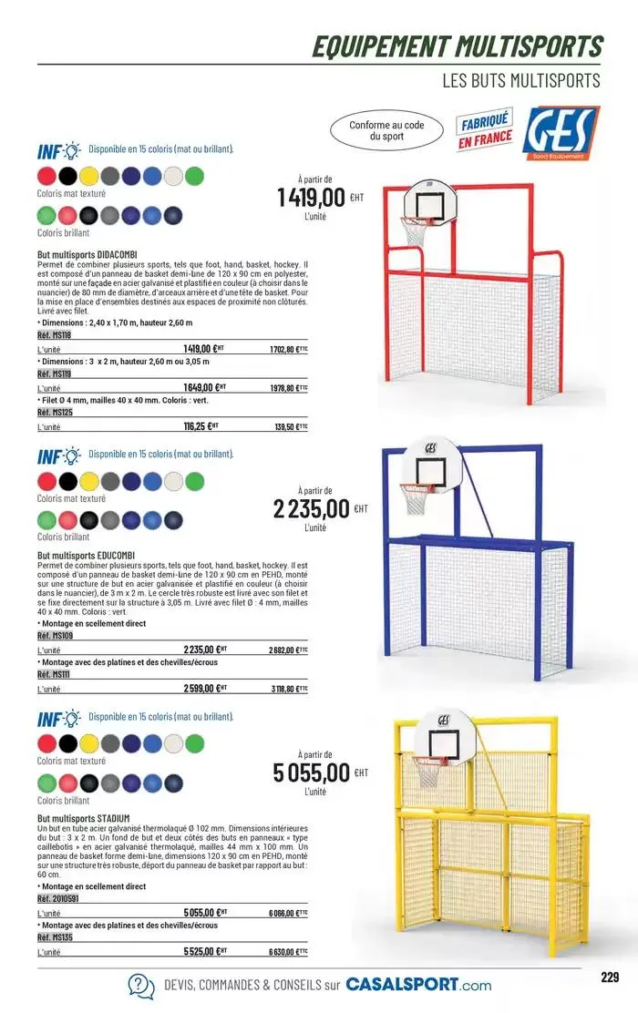 ÉQUIPEMENT SPORTIF du 6 mars au 31 décembre 2025 - Catalogue page 201