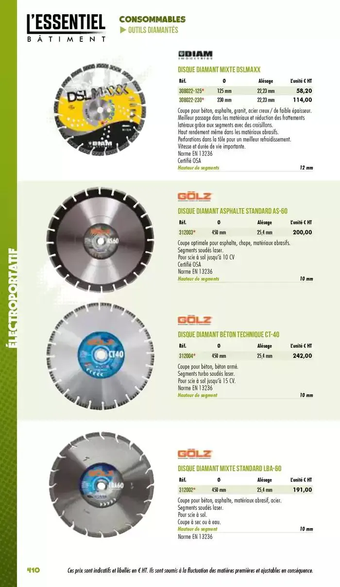 Essentiel Batiment 2025 du 3 janvier au 31 décembre 2025 - Catalogue page 412