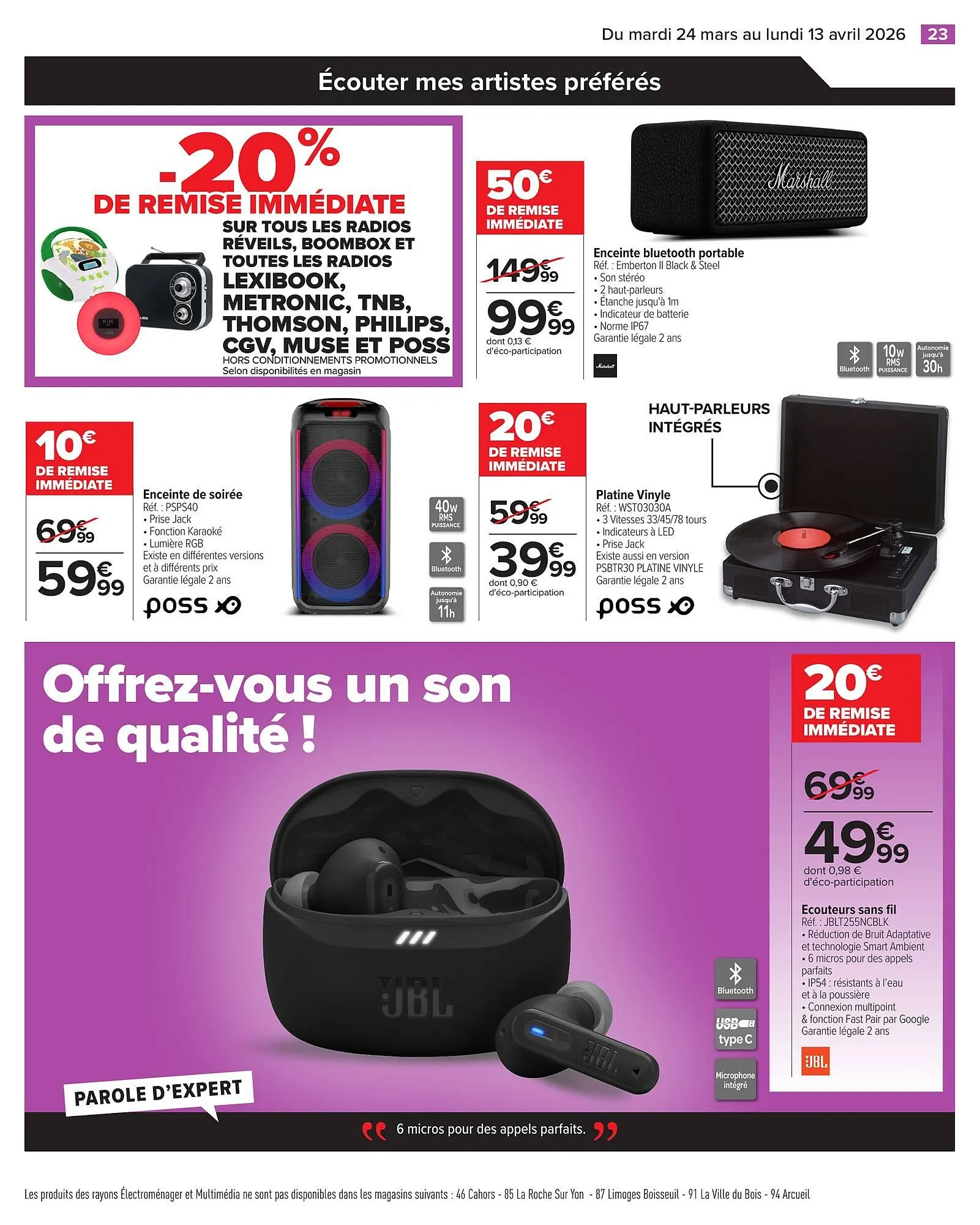 Catalogue Carrefour du 24 mars au 13 avril 2026 - Catalogue page 23