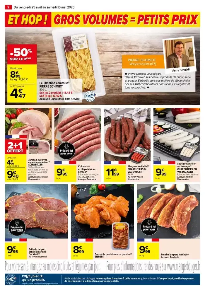 ET HOP ! GROS VOLUMES = PETITS PRIX du 25 avril au 10 mai 2025 - Catalogue page 2