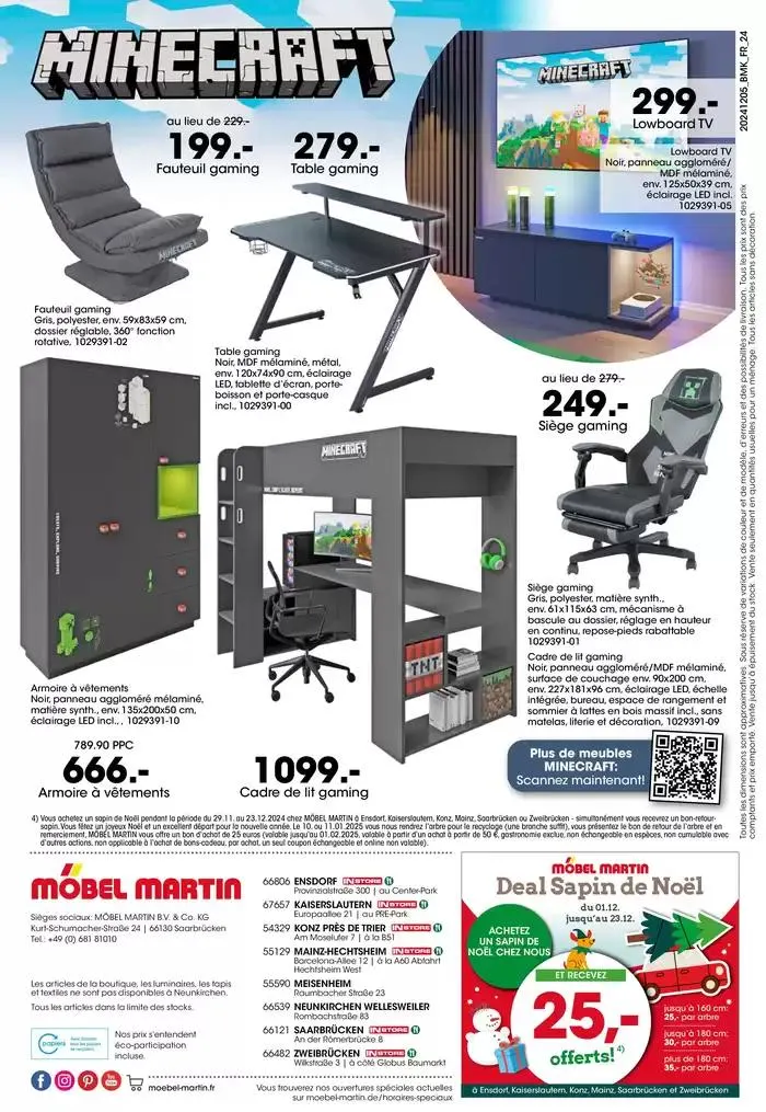 SALON DE LA CUISINE CHEZ MÖBEL MARTIN du 5 décembre au 15 décembre 2024 - Catalogue page 24