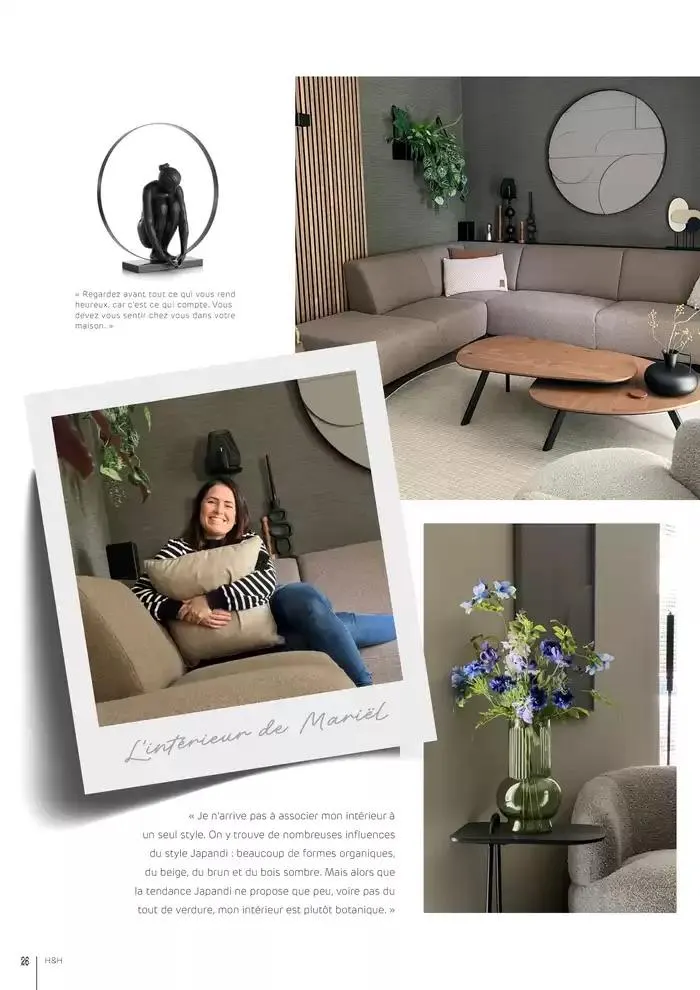 GUIDE D’INSPIRATION & D’ART DE VIVRE 2025 du 1 avril au 31 décembre 2025 - Catalogue page 26