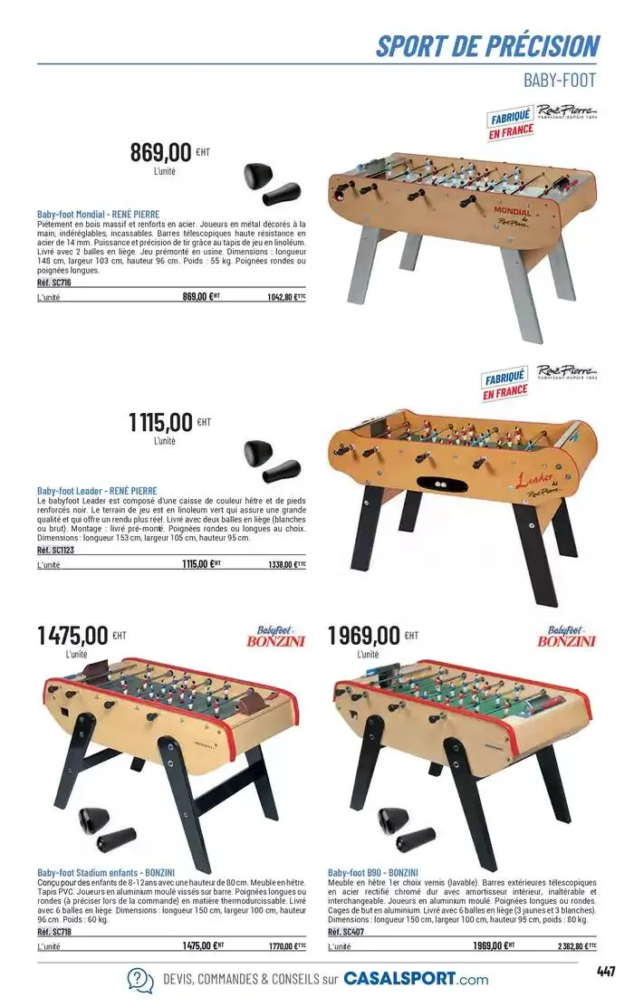 ÉQUIPEMENT SPORTIF du 6 mars au 31 décembre 2025 - Catalogue page 419