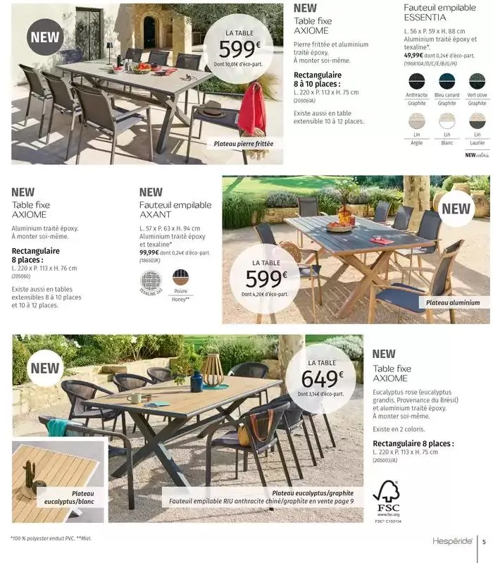 Hesperide 2025 du 12 février au 31 août 2025 - Catalogue page 5