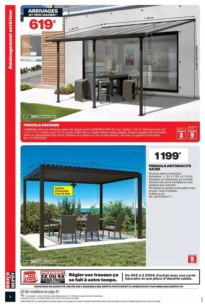 Spécial extérieur ! du 18 avril au 1 mai 2025 - Catalogue page 2