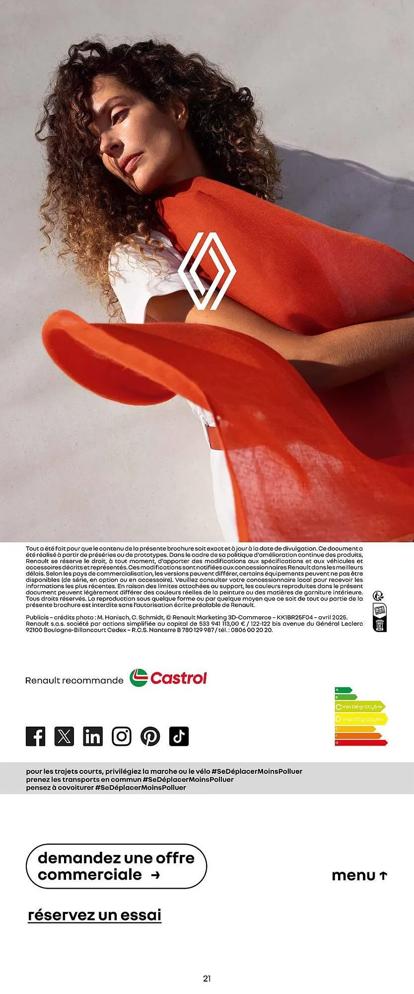 Catalogue Renault du 14 janvier au 31 janvier 2027 - Catalogue page 21