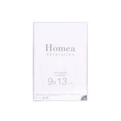 Cadre photo sous verre plastique magnétique 9x13cm